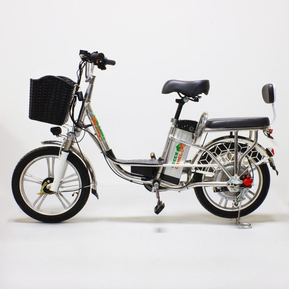 Электровелосипед GreenCamel Транк-18 V2 (R18 250W 48V) алюмин, гидравлика